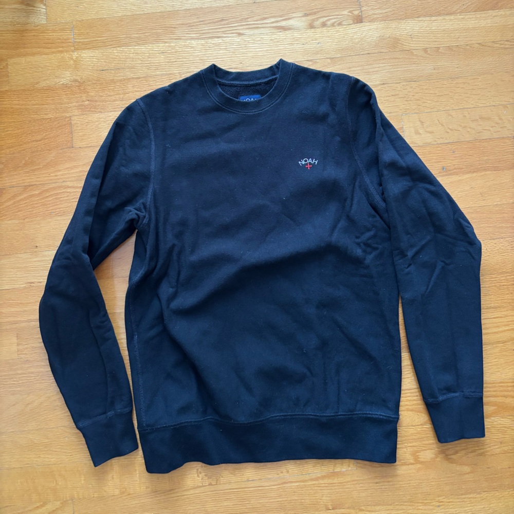 Black Noah Crewneck Sweatshirt